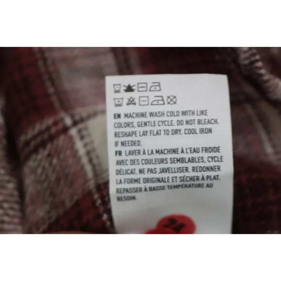 American Eagle Long Sleeve Fleece Button Down Top-Size S/P-New with Tags-Soft - Picture 6 of 8